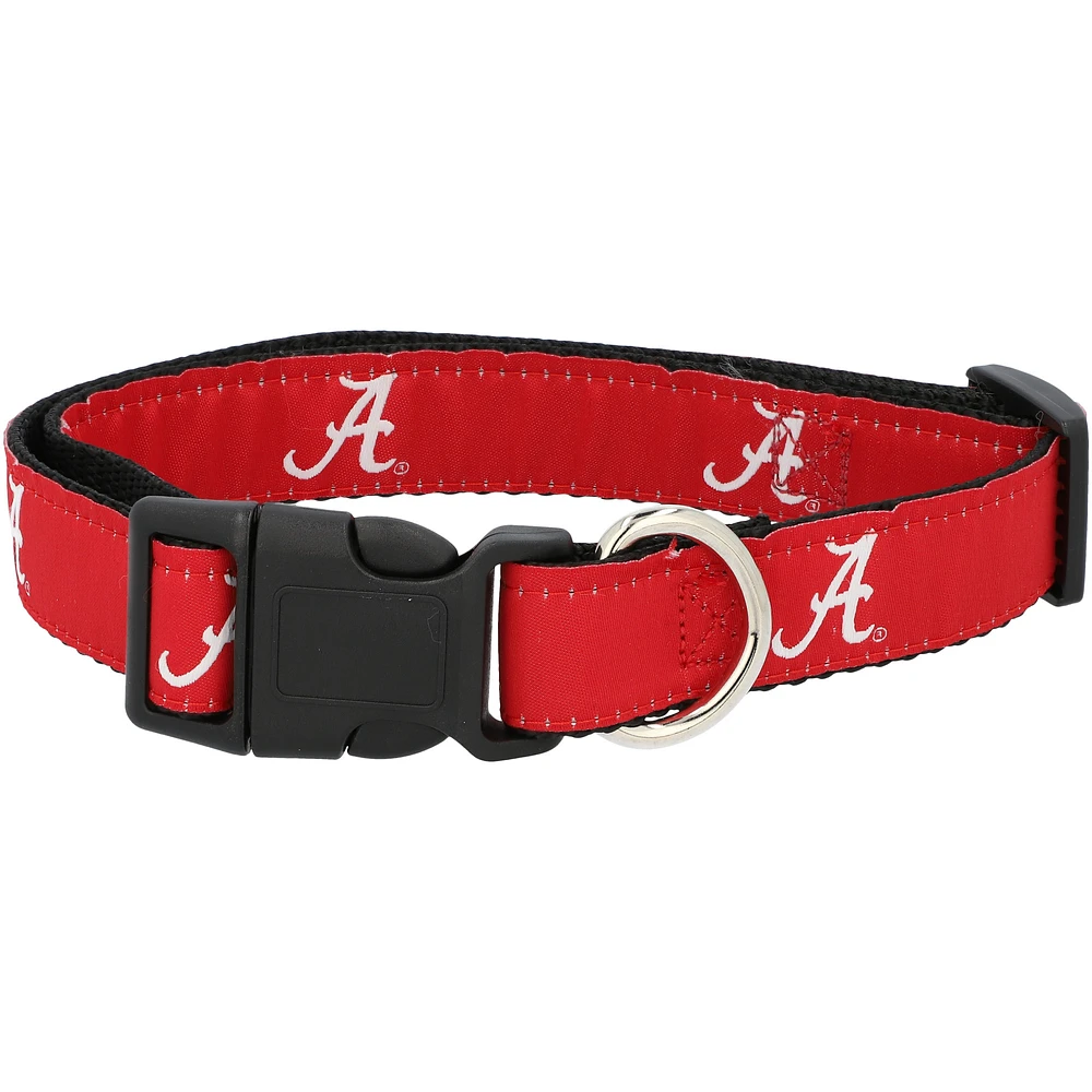 Alabama Crimson Tide 1" Regular Dog Collar