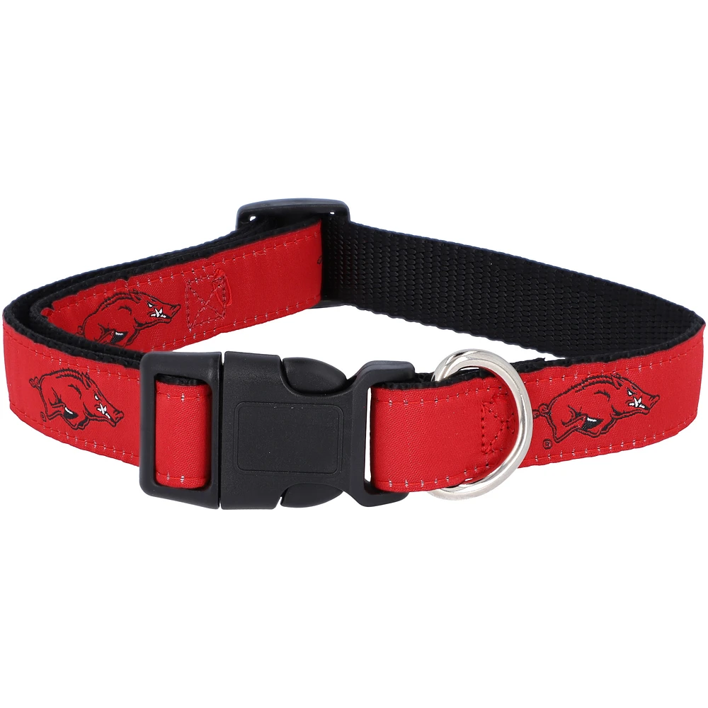 Arkansas Razorbacks 1" Regular Dog Collar