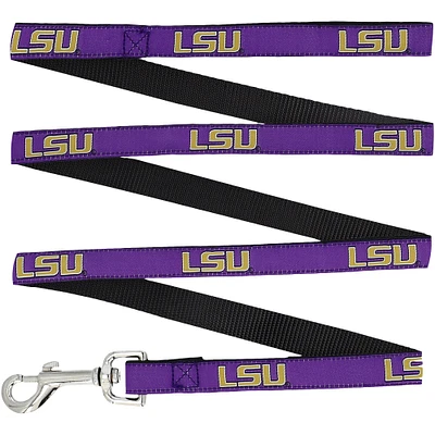 LSU Tigers 4' Narrow Dog Leash