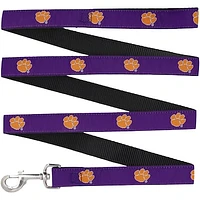 Clemson Tigers 6' Regular Dog Leash