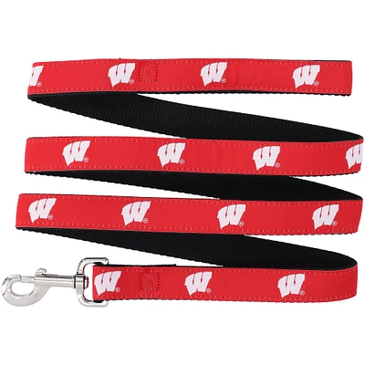 Wisconsin Badgers 6' Regular Dog Leash