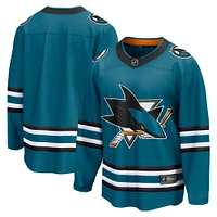 Men's Fanatics Teal San Jose Sharks Home - Premier Breakaway Jersey