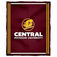 Cent. Michigan Chippewas 36'' x 48'' Children's Mascot Plush Blanket