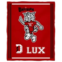 Davidson Wildcats 36'' x 48'' Children's Mascot Plush Blanket