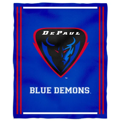 DePaul Blue Demons 36'' x 48'' Children's Mascot Plush Blanket