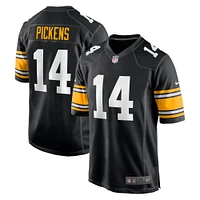 Men's Nike George Pickens Black Pittsburgh Steelers Alternate Game Player Jersey