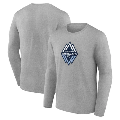 Men's Vancouver Whitecaps FC Official Logo Long Sleeve T-Shirt