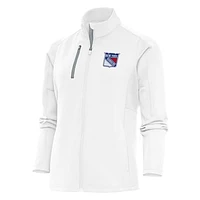 Women's Antigua New York Rangers Team Logo Generation Full-Zip Jacket