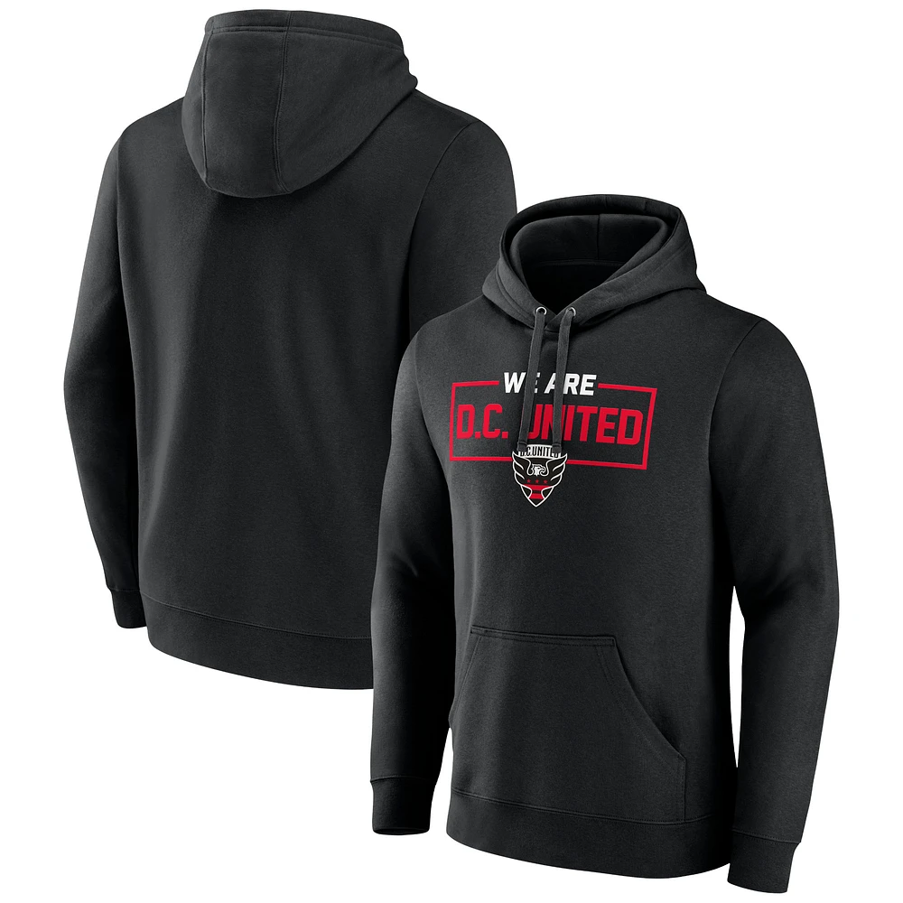 Men's Black D.C. United We Are Pullover Hoodie
