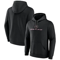 Men's Black Inter Miami CF Pullover Hoodie