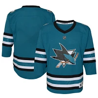 Toddler Teal San Jose Sharks Home Replica Jersey