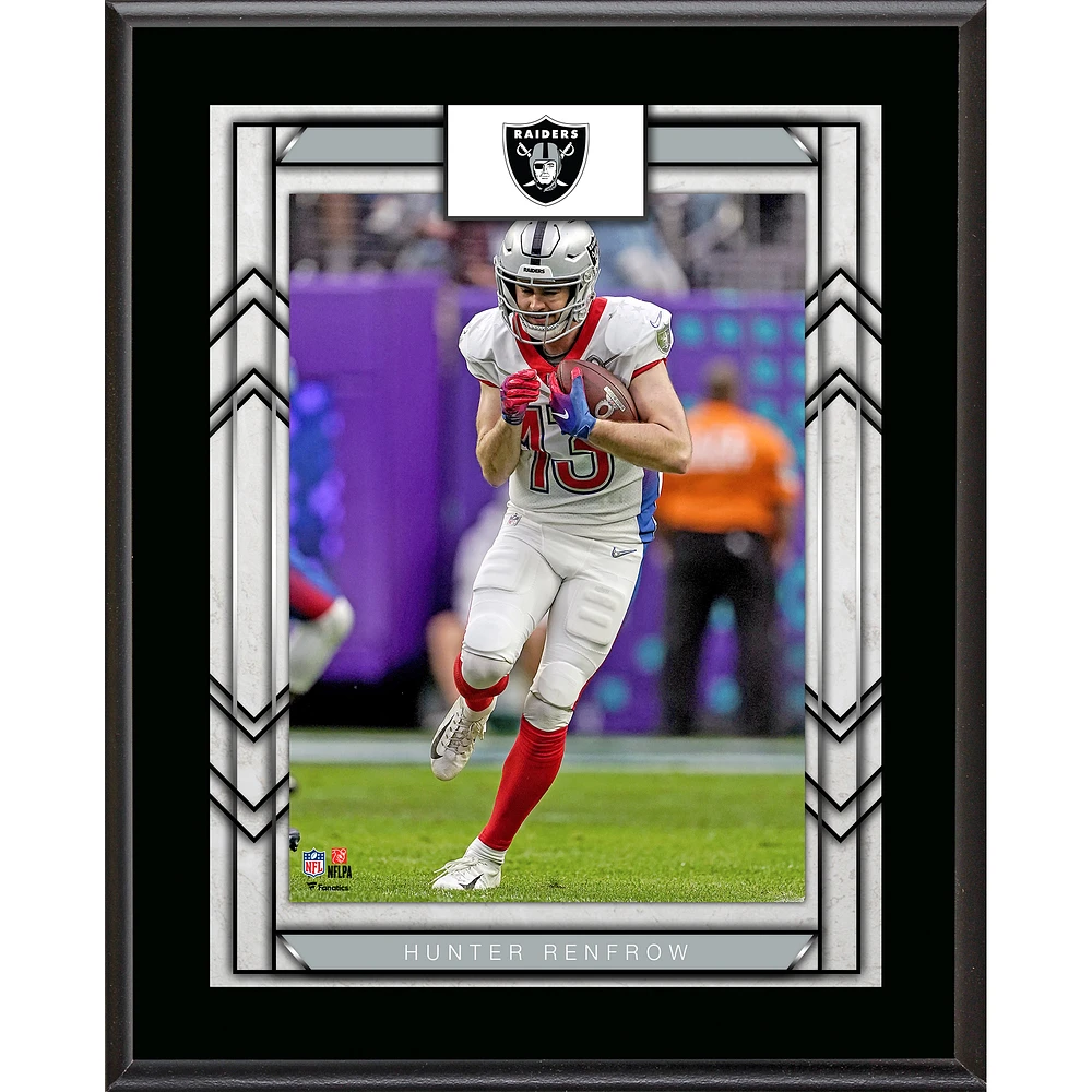 Hunter Renfrow Las Vegas Raiders Framed 10.5" x 13" Sublimated Player Plaque