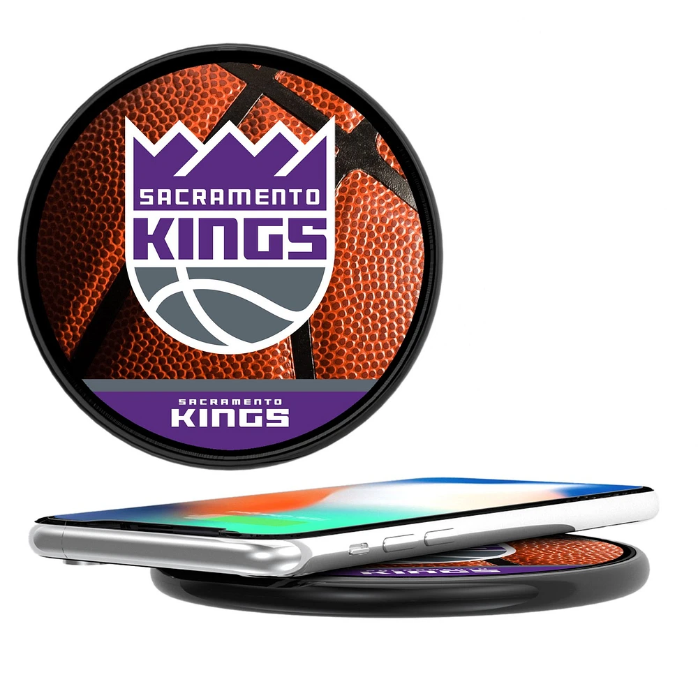 Sacramento Kings Basketball Design 10-Watt Wireless Phone Charger