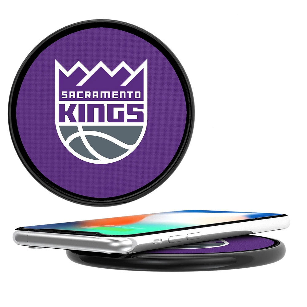 Sacramento Kings Solid Design 10-Watt Wireless Phone Charger