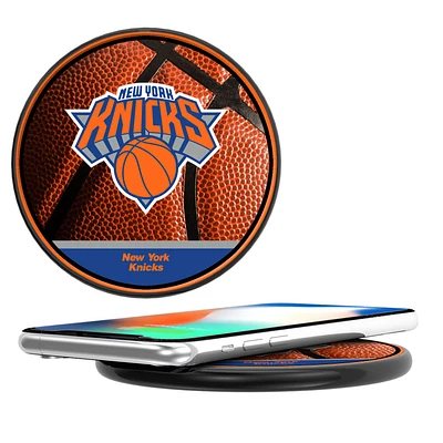 New York Knicks Basketball Design 10-Watt Wireless Phone Charger