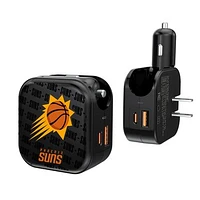 Phoenix Suns Text Design USB Charger