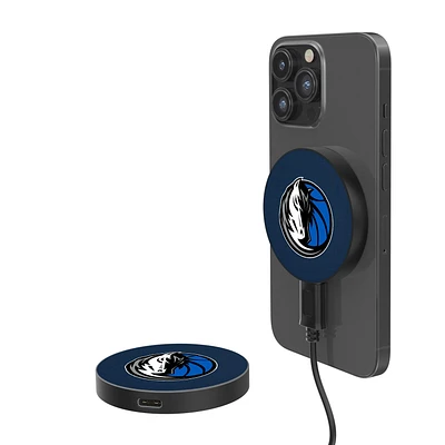 Dallas Mavericks Solid Design 10-Watt Wireless Magnetic Charger