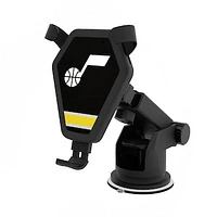 Utah Jazz Stripe Design Wireless Car Charger