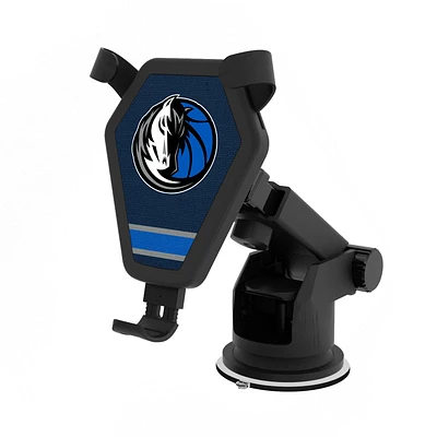 Dallas Mavericks Stripe Design Wireless Car Charger