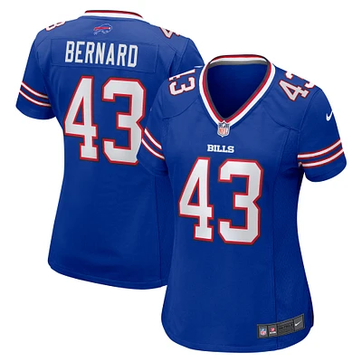 Women's Nike Terrel Bernard Royal Buffalo Bills Game Player Jersey