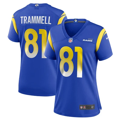 Women's Nike Austin Trammell Royal Los Angeles Rams Game Player Jersey