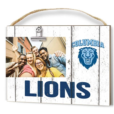 Columbia University 8'' x 10'' Weathered Design Clip It Frame