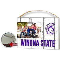 Winona State Warriors 8'' x 10'' Weathered Design Clip It Frame