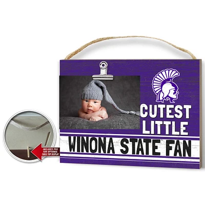 Winona State Warriors 8'' x 10'' Cutest Little Team Logo Clip Photo Frame