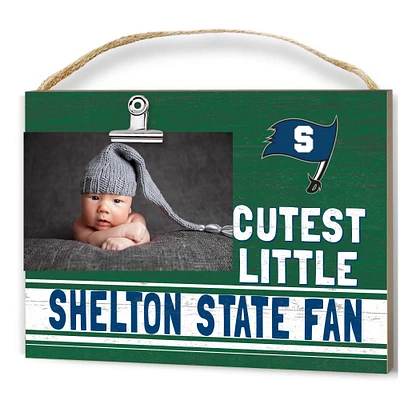 Shelton State Buccaneers 8'' x 10'' Cutest Little Team Logo Clip Photo Frame