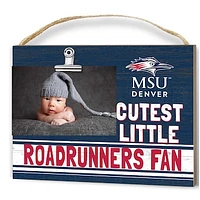 MSU Denver Roadrunners 8'' x 10'' Cutest Little Team Logo Clip Photo Frame