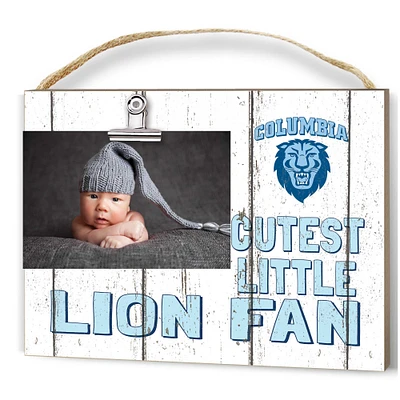 Columbia University 8'' x 10'' Cutest Little Weathered Logo Clip Photo Frame