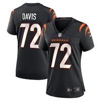 Women's Nike Domenique Davis Black Cincinnati Bengals Game Player Jersey