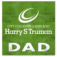 Harry S Truman College Falcons 10" x 10" Dad Plaque