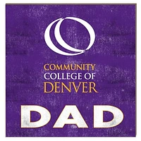 CCD CityHawks 10" x 10" Dad Plaque