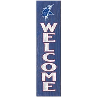 ECSU Vikings 12" x 48" Outdoor Leaner Welcome Sign