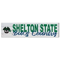 Shelton State Buccaneers 10" x 40" Logo Sign