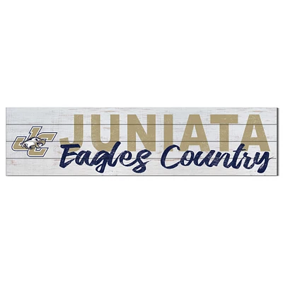 Juniata Eagles 10" x 40" Logo Sign