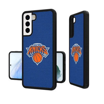New York Knicks Solid Design Galaxy Bump Case