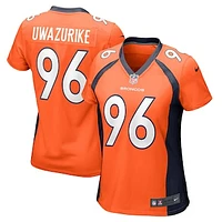 Women's Nike Eyioma Uwazurike Orange Denver Broncos Game Player Jersey