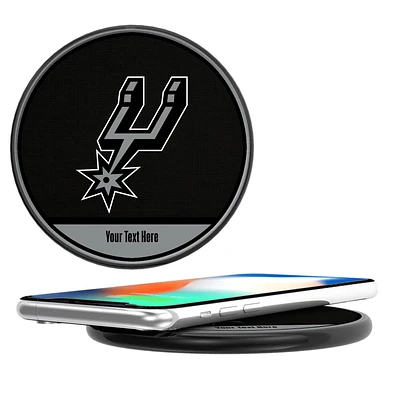 San Antonio Spurs Personalized 10-Watt Wireless Phone Charger