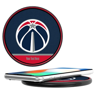 Washington Wizards Personalized 10-Watt Wireless Phone Charger