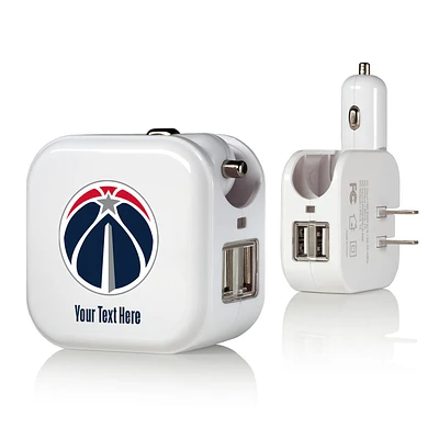 Washington Wizards Personalized 2-In-1 USB Charger