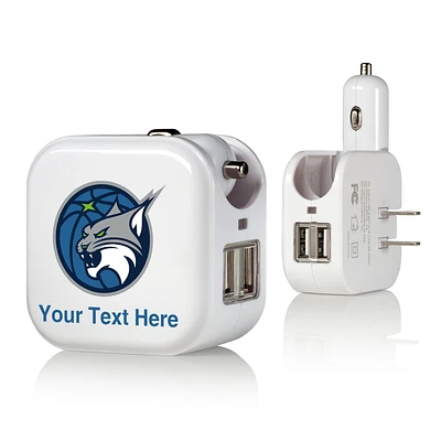Minnesota Lynx Personalized 2-In-1 USB Charger