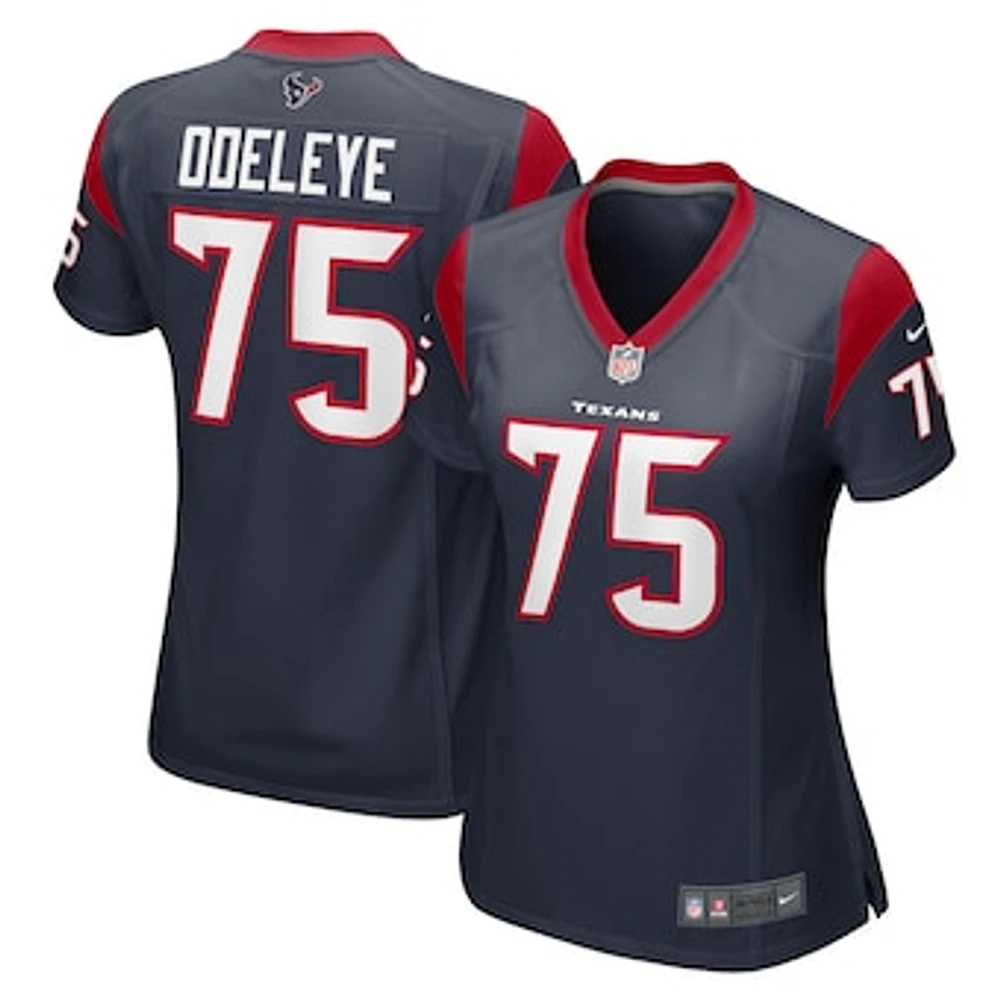 Women's Nike Adedayo Odeleye Navy Houston Texans Game Player Jersey