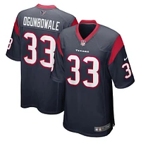 Men's Nike Dare Ogunbowale Navy Houston Texans Game Player Jersey