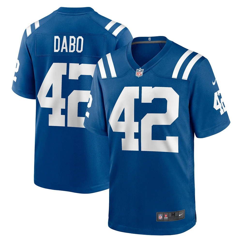 Men's Nike Marcel Dabo Royal Indianapolis Colts Game Player Jersey