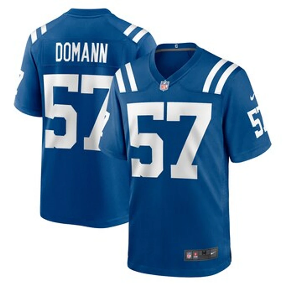 Men's Nike JoJo Domann Royal Indianapolis Colts Game Player Jersey