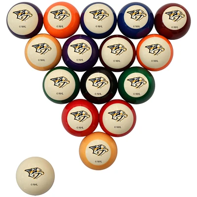 Imperial Cream Nashville Predators Retro Billiard Ball Set