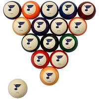 Imperial Cream St. Louis Blues Retro Billiard Ball Set