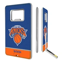 New York Knicks Personalized Credit Card USB Drive & Bottle Opener